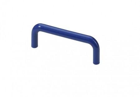 Furniture handle, plastic blue, HS 96mm