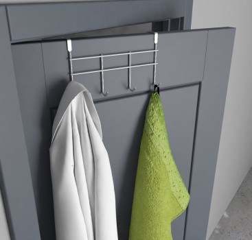 Door rack with 10 hangers