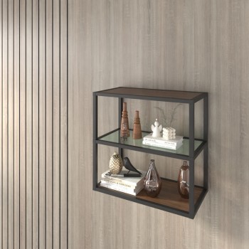 Hettich Cube Plus Module 5: W600 x D300 x H580 mm (For Wooden & Glass Shelf)