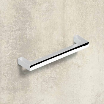 Hettich Modern Bright Chrome Plated Cabinet Handle, 138 mm
