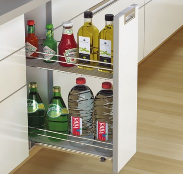 Hettich Bottle Pull out for Cabinet 150mm