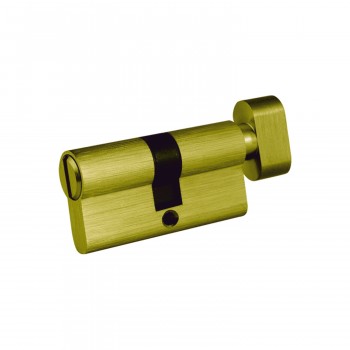 Hettich Euro profile cylinder - HBCL 75 - Suggested for BATHROOM - Door Thickness - 55 mm
