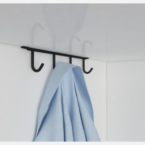 Hettich Ceiling Mounted Steel Hooks with Black Finish
