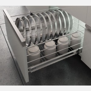 CargoTech M Stainless Steel wire Basket(Thali)