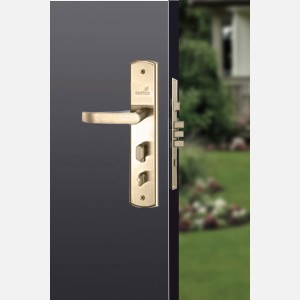 Hettich Antique Brass D2 Left Prolock Infinity Main Door Safety Lock, (Both Side Movable)