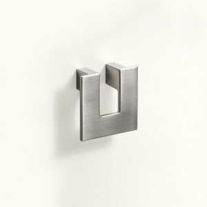 Hettich Modern Stainless Steel Look Cabinet Handle,60 mm