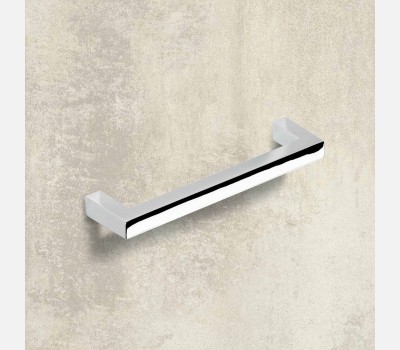 Hettich Modern Bright Chrome Plated Cabinet Handle, 138 mm