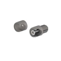 ArciTech Screw on Lengthwise Railing Connector- Silver