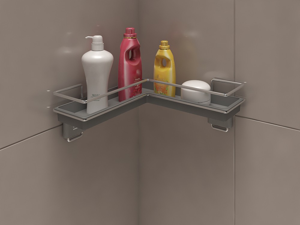 Hepo Stainless Steel Bathroom Corner, How Do You Measure Corner Shelves